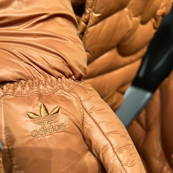 *NWT Rare adidas Ivy Park Padded Ski Scarf and Gloves in Wild Brown - Picture 10 of 15